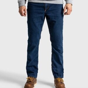 Origin Mens Straight Delta 68 Flex Legit Jeans Maine USA Medium Wash 34×30